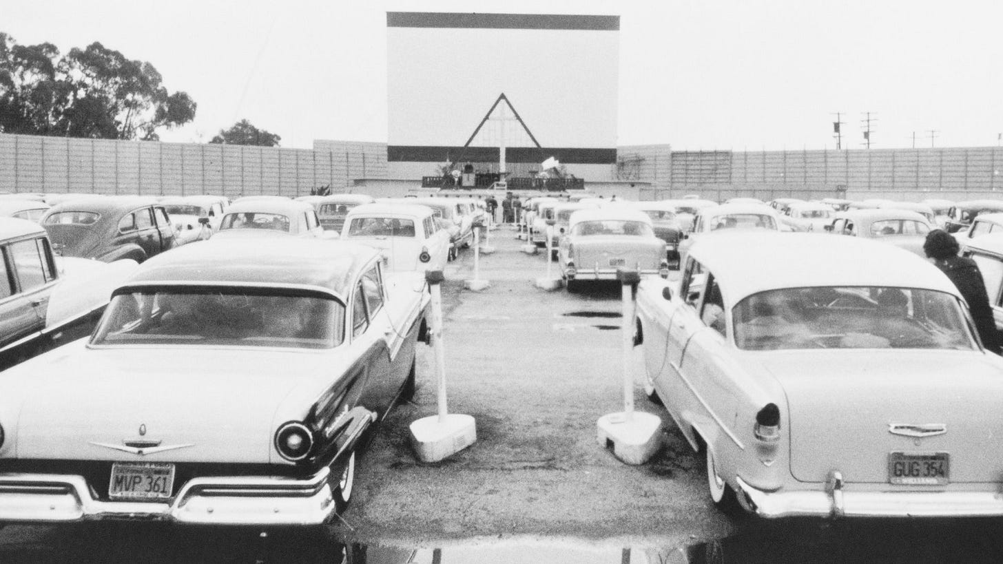 drive-in movie theater