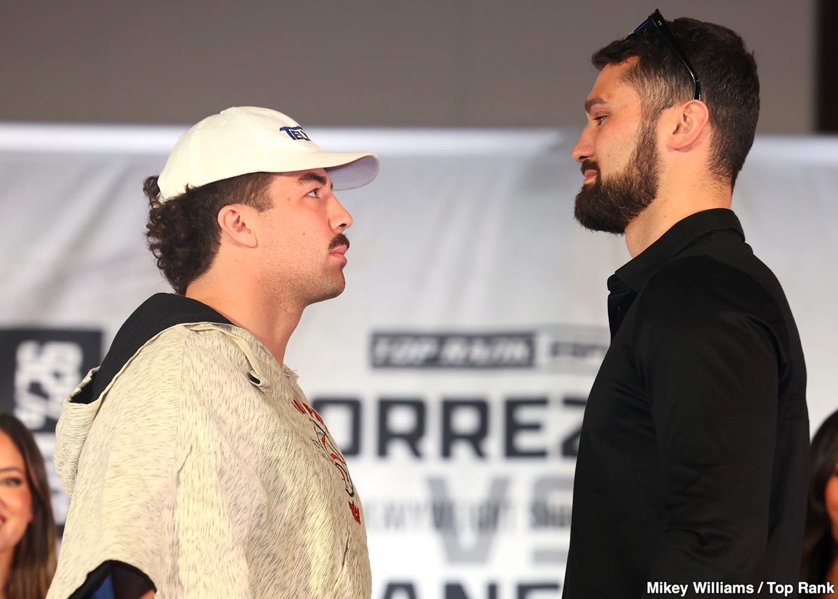 Image: Torrez Jr. Aims to Showcase Boxing Skill Beyond 'Bull Rush' Against Tall Vianello in Las Vegas Headliner