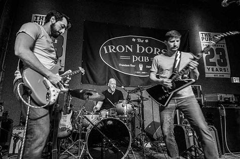 Blank Labels performs in Wichita Falls, September, 2024