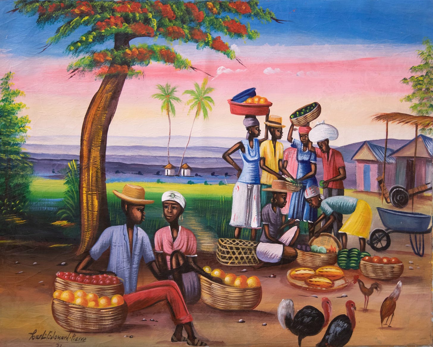 Pierre, Carlo Edouardo • Stokes Haitian Art
