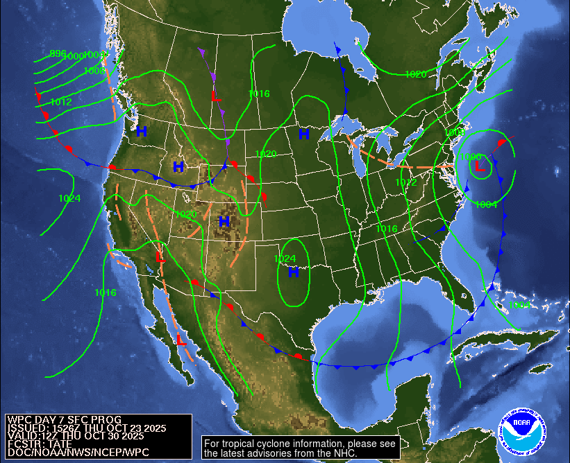 Day 7 Fronts and Pressures