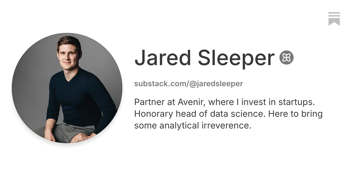 Jared Sleeper | Substack