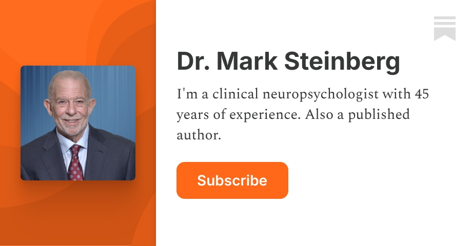 Dr. Mark Steinberg | Substack