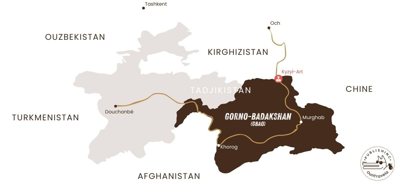 Gorno Badakshan card GBAO permit in Tajikistan