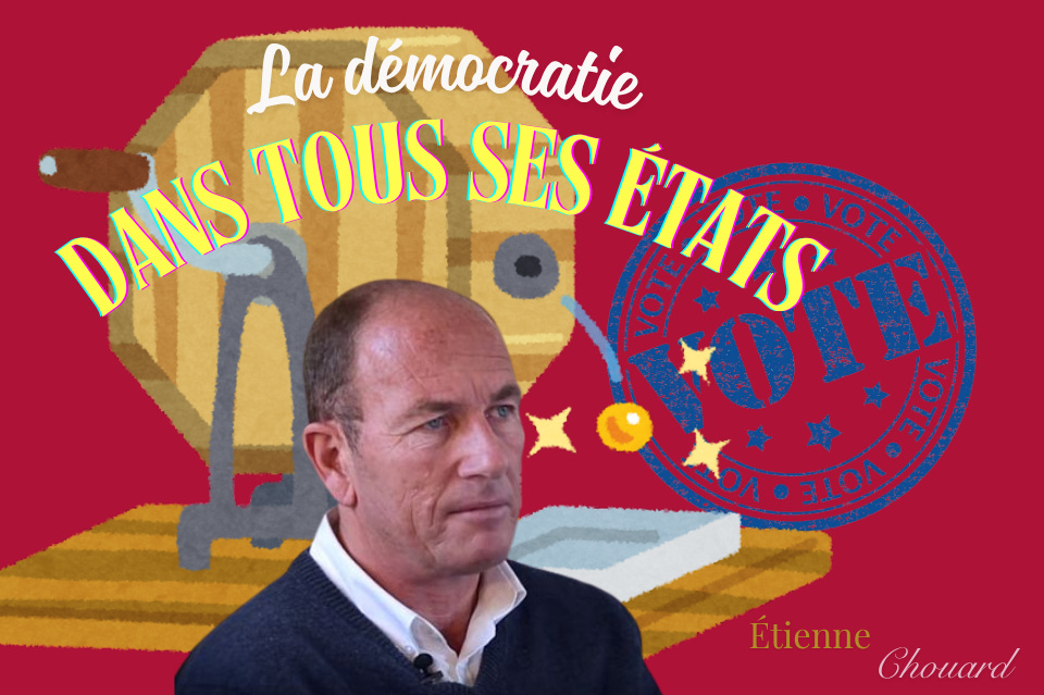 Étienne Chouard aborde de face la question d'une véritable démocratie