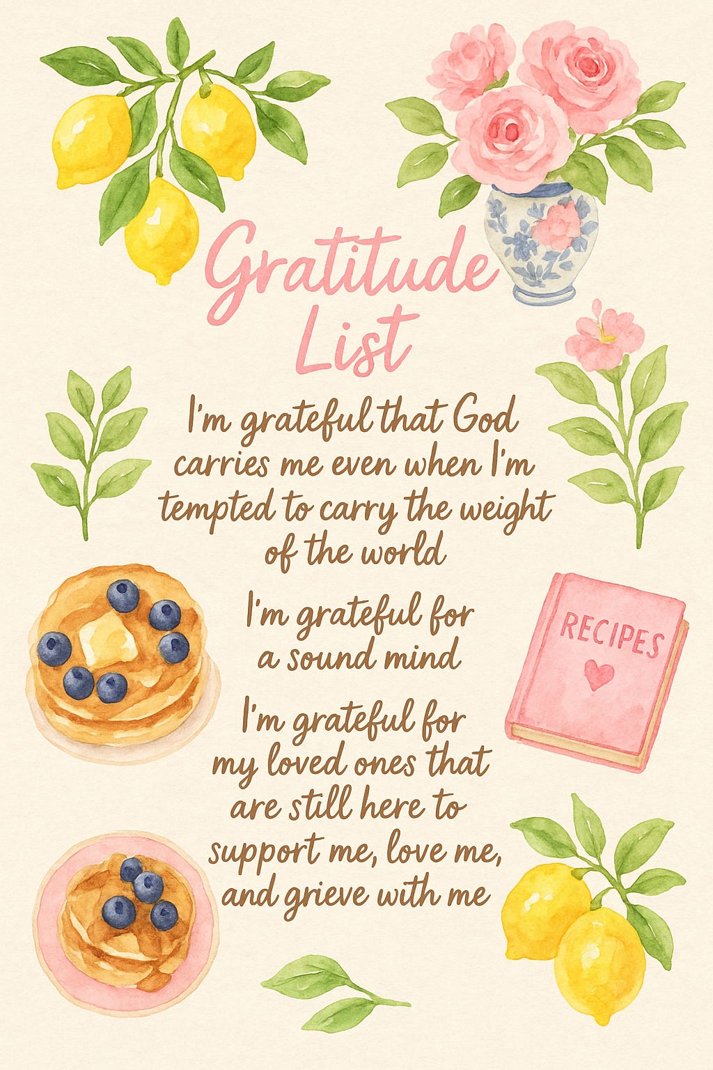 I'm holding grief and gratitude at the same time...