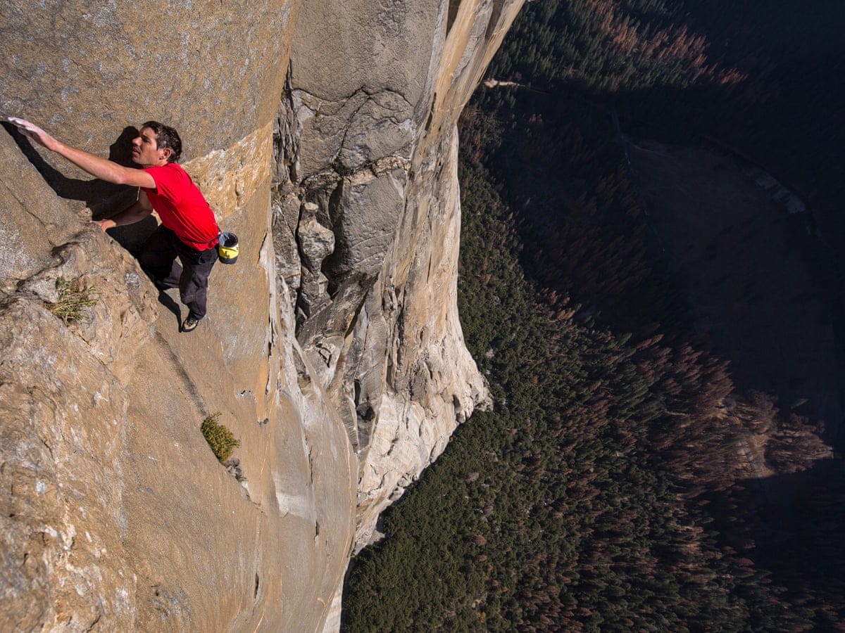 It's sort of the extreme': Free Solo's Alex Honnold on rock-climbing  without ropes | Rock climbing | The Guardian