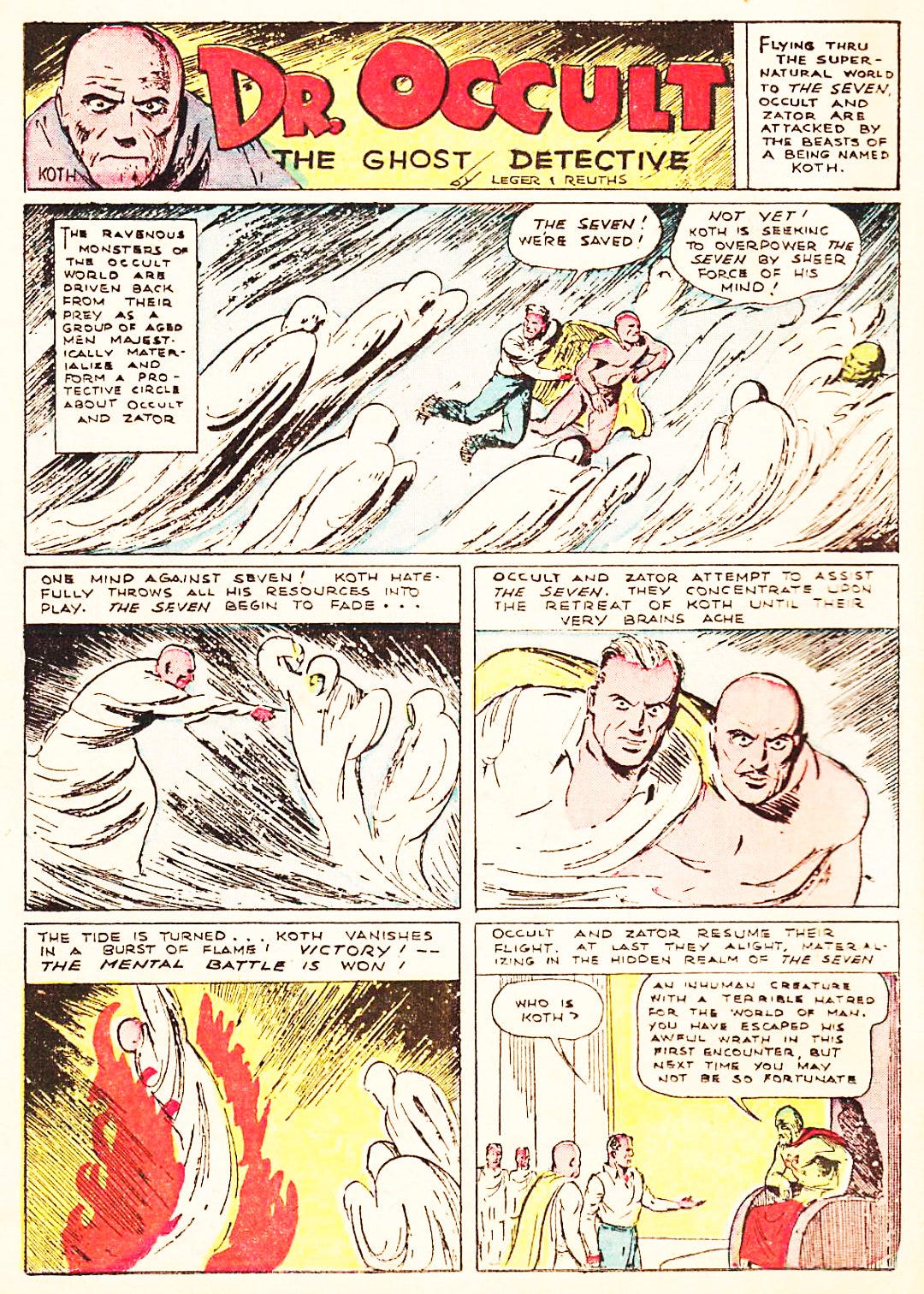 Page one from More Fun Comics 14