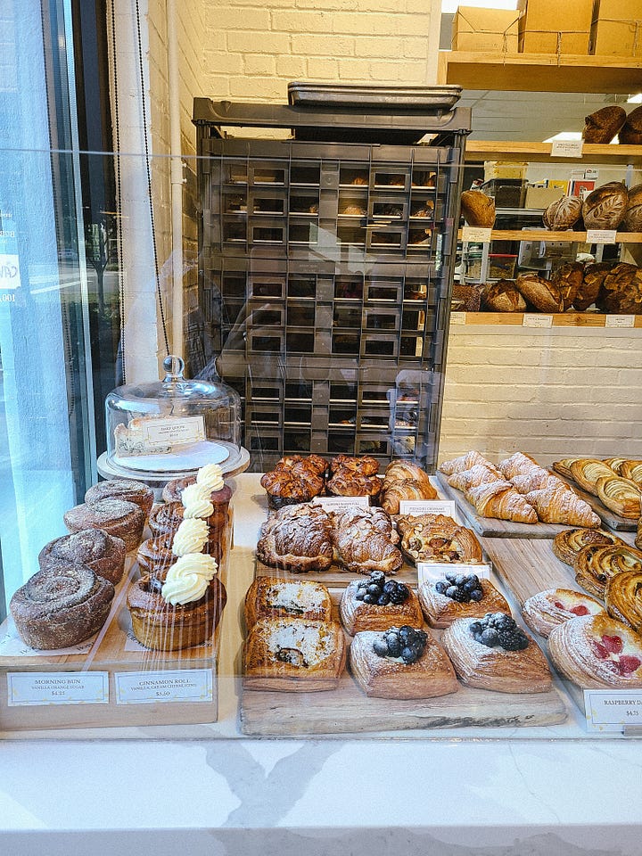 Bobby Boy Bakeshop Pastry case