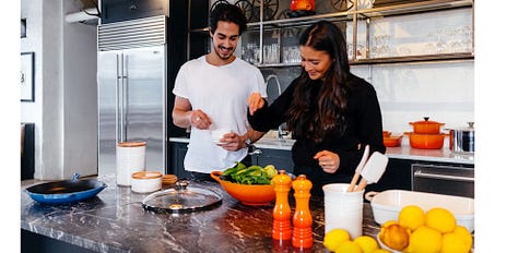 Whether you're a young couple just cooking for two, a grandma for your grands, or a well seasoned couple for themselves.