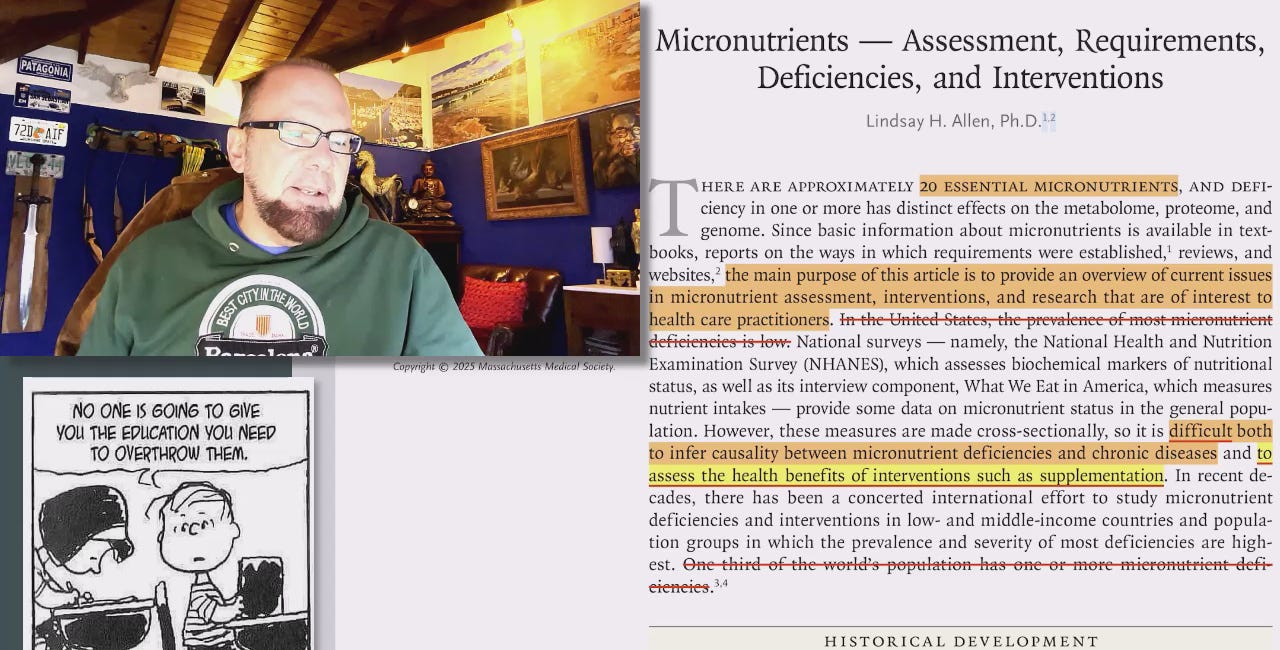 EIGHTEEN (18+) STRATEGIES used by the major medical journals (eg, Lancet, JAMA, NEJM, BMJ) and the Drug Cartel to SNAFU the conversation on Nutrition