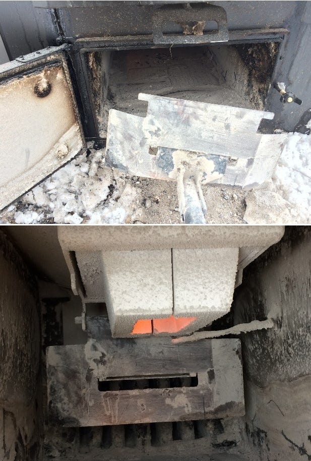 Central Boiler Classic Edge Reaction Chamber cleaning