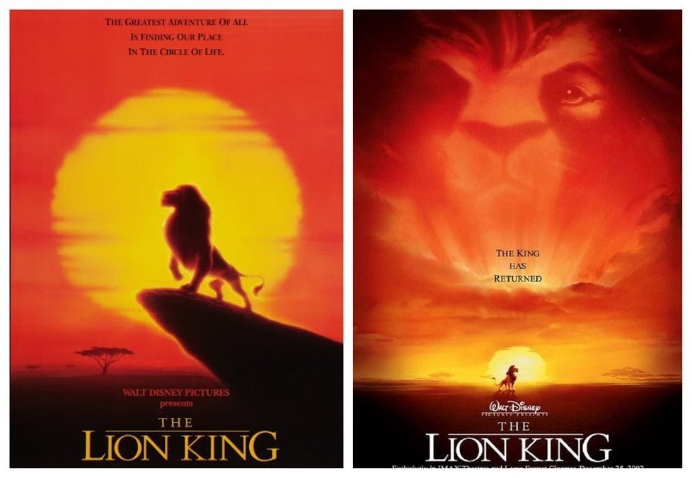Disney: Ranking Every Lion King (1994) Poster