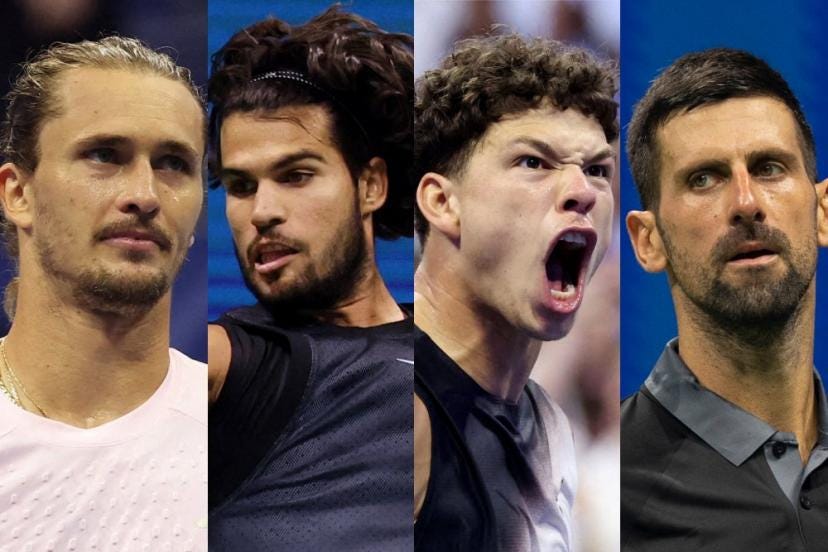 Shelton s'invite dans le top 5, Zverev se rapproche de Sinner, Djokovic  hors top 10.. quelles conséquences au classement avant la fin de l'US Open ?