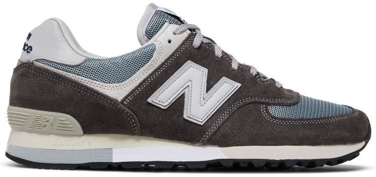 New Balance 576 Made in England 35th Anniversary   Elephant Skin