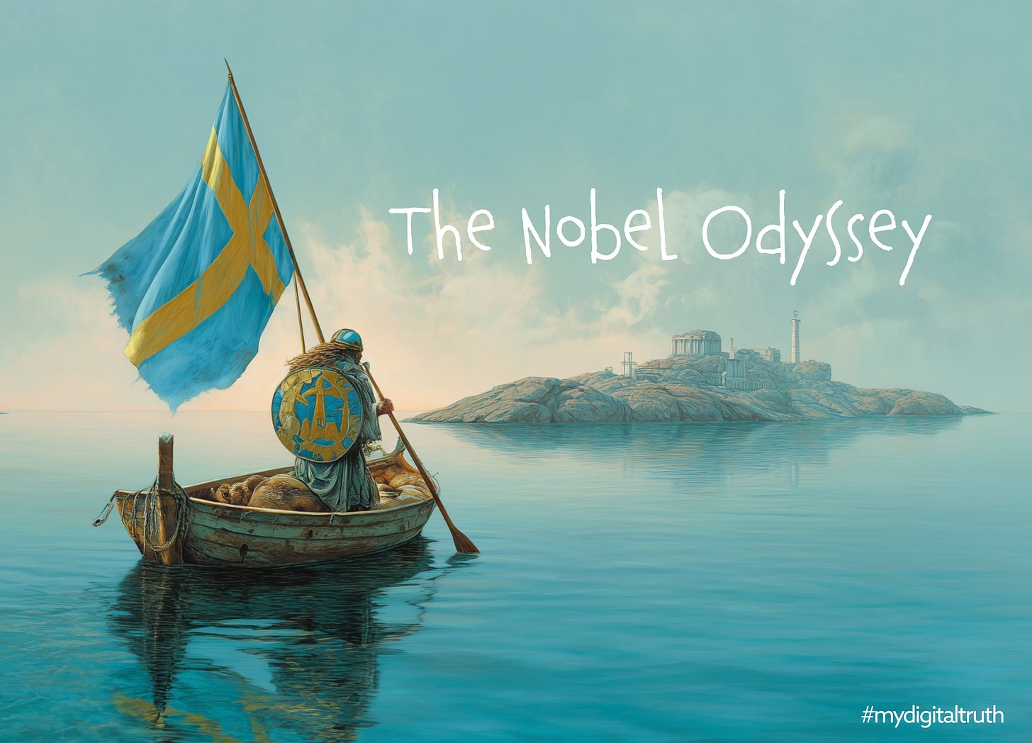 Odysseus sets sail from Stockholm — not toward Ithaca, but back to reason.