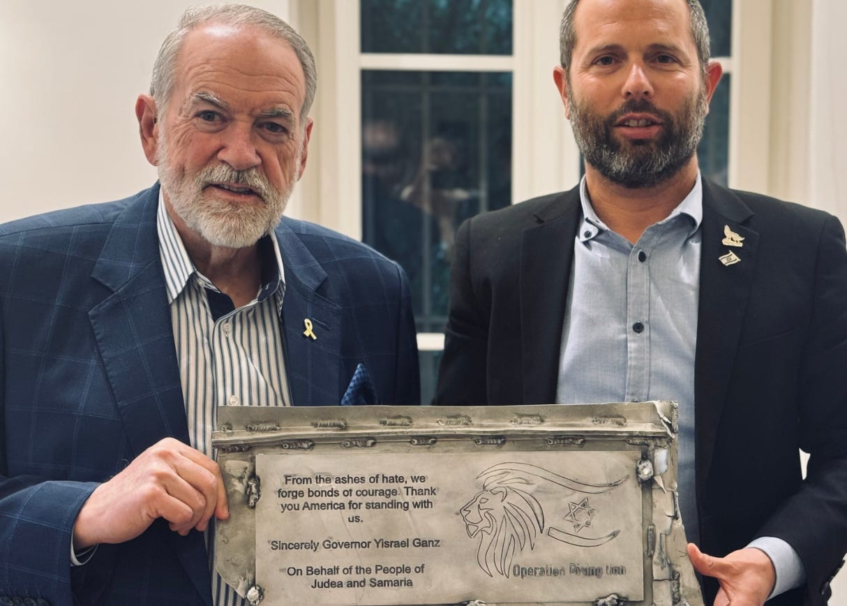 HUCKABEE: Trump won't stop Israel's illegal West Bank annexation