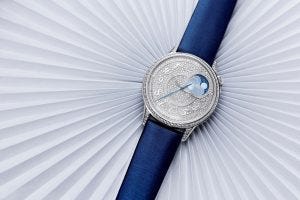 Vacheron Constantin Égérie moonphase pave
