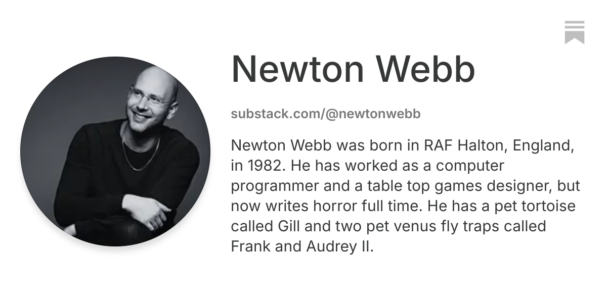Newton Webb | Substack