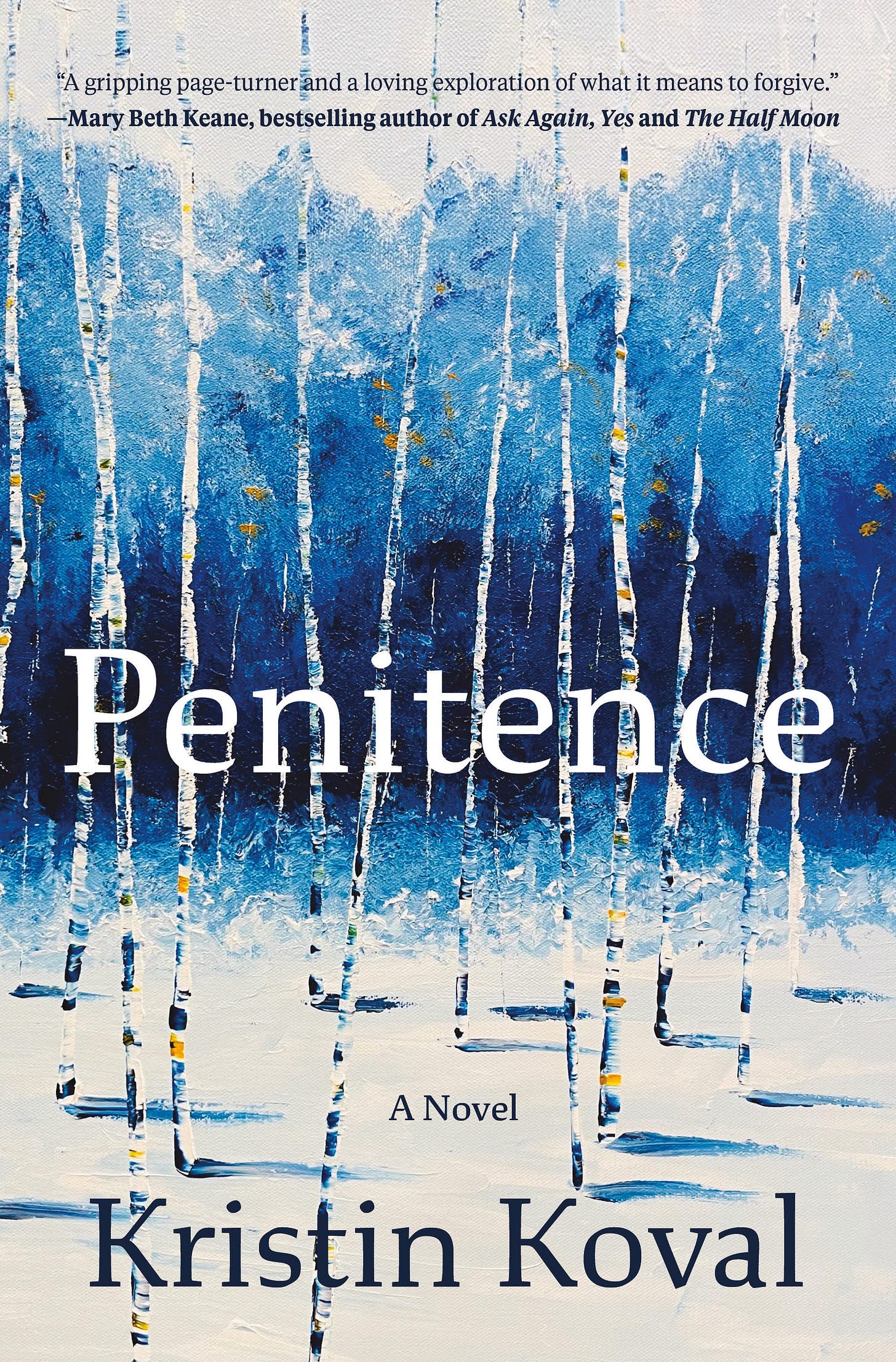 The cover for Penitence by Kristin Koval The cover for Penitence by Kristin Koval