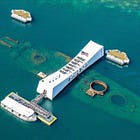 Snorkeling over the war dead