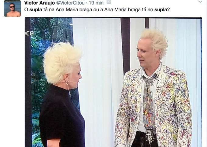 Supla abre “Mais Você” no lugar de Ana Maria Braga, confunde internautas e  bomba na web