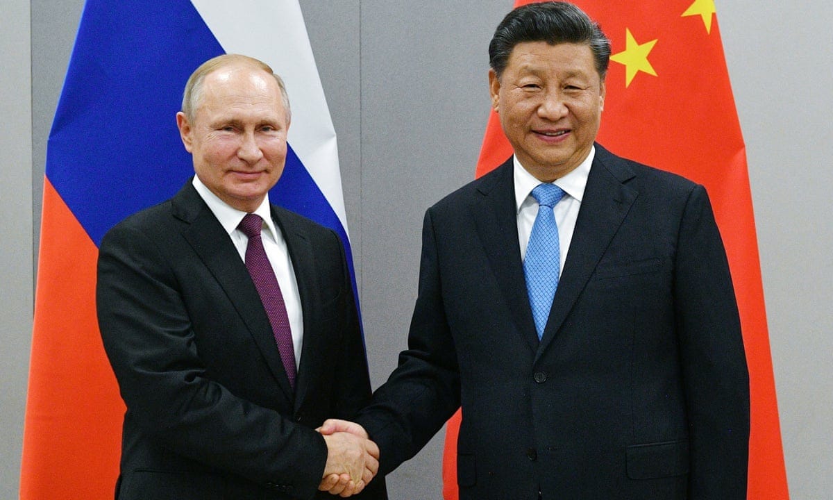 Xi and Putin urge Nato to rule out expansion as Ukraine tensions rise | Xi  Jinping | The Guardian