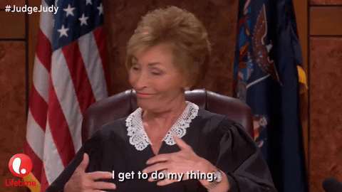 Who Cares Judge Judy GIF by Lifetime Telly - Find & Share on GIPHY