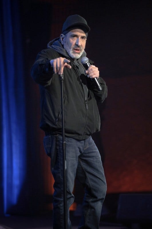 Dave Attell vert by Jim McCambridge