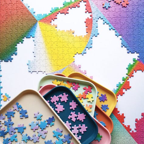 Soonness Avant Garde Arcs Jigsaw Puzzle