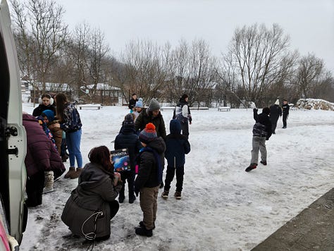 Biblioteca Pe Roți la Ciurila
