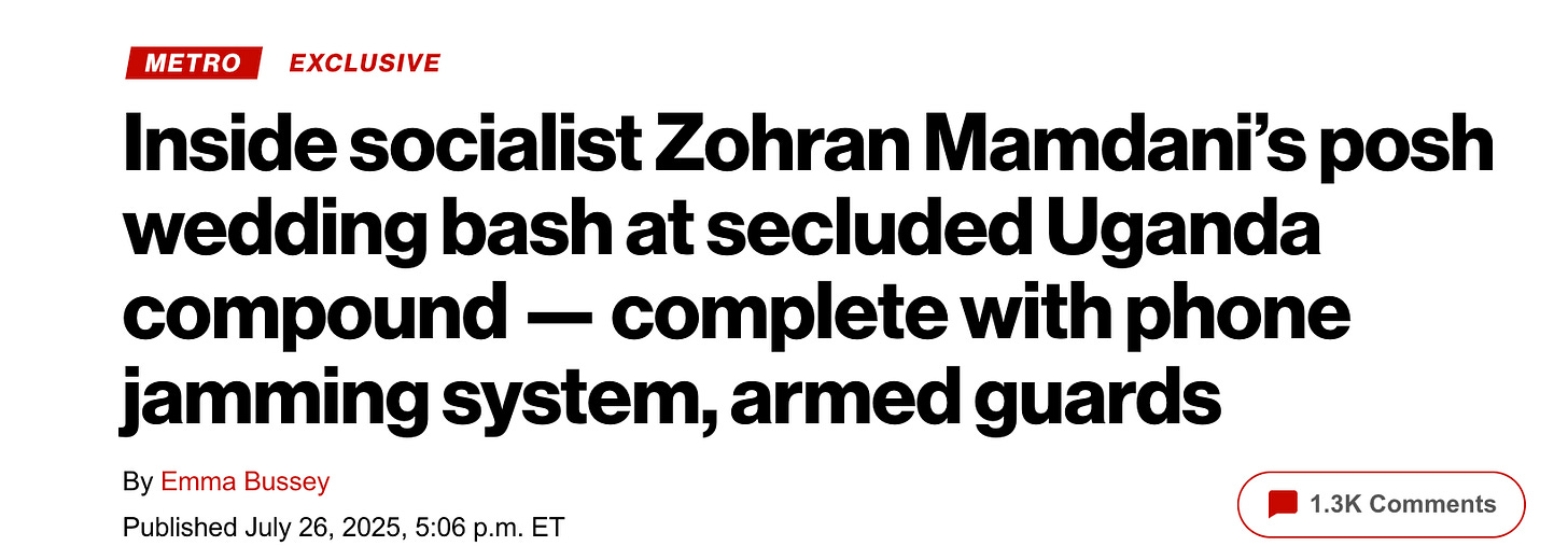 Inside socialist Zohran Mamdani’s posh wedding bash at secluded Uganda compound — complete with phone jamming system, armed guards Inside socialist Zohran Mamdani’s posh wedding bash at secluded Uganda compound — complete with phone jamming system, armed guards