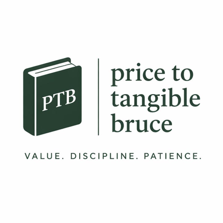 Price to Tangible Bruce