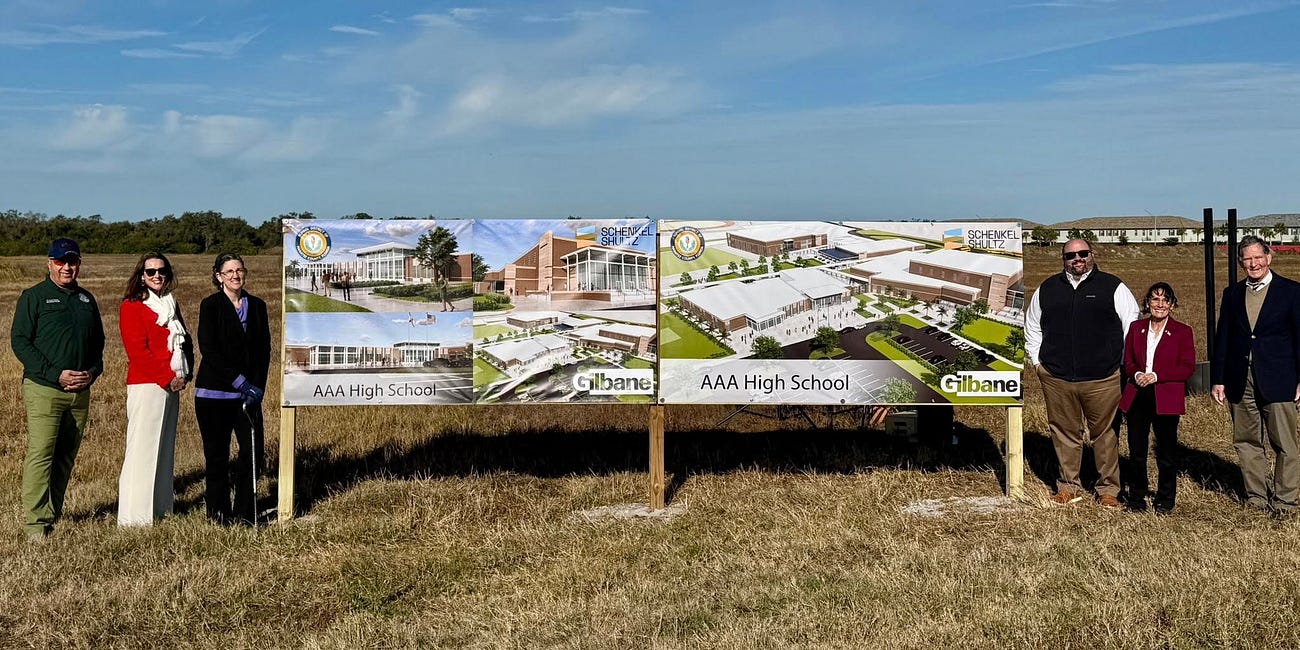 Groundbreaking Marks Start of New High School in Lakewood Ranch
