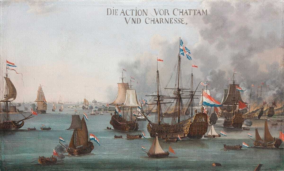 Raid on the Medway - Wikipedia Raid on the Medway - Wikipedia