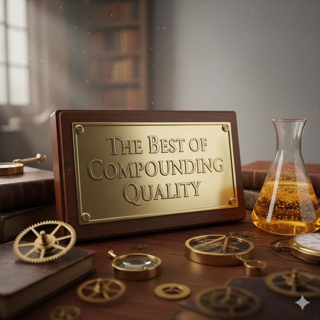 🧈 The Best of Compounding Quality - Compounding Quality