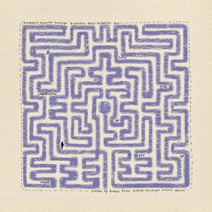 labyrinth of thoughts 