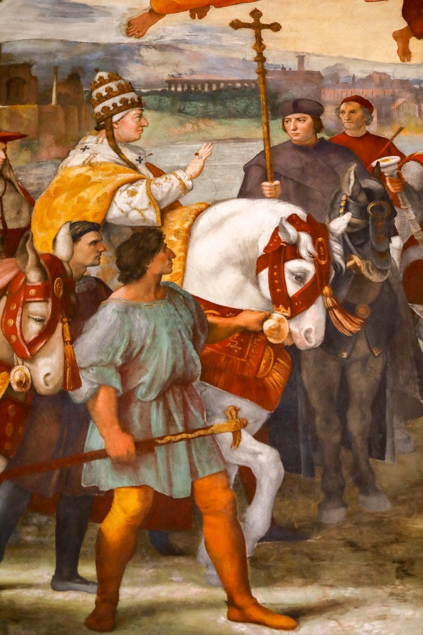 Meeting Between St. Leo the Great and Attila by Raphael