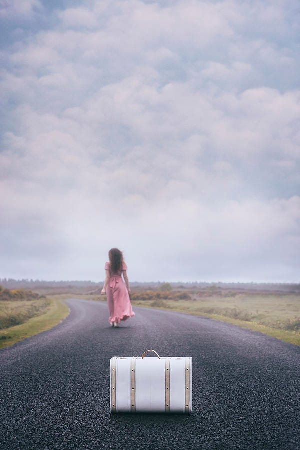 Leaving My Baggage Behind Me by Joana Kruse