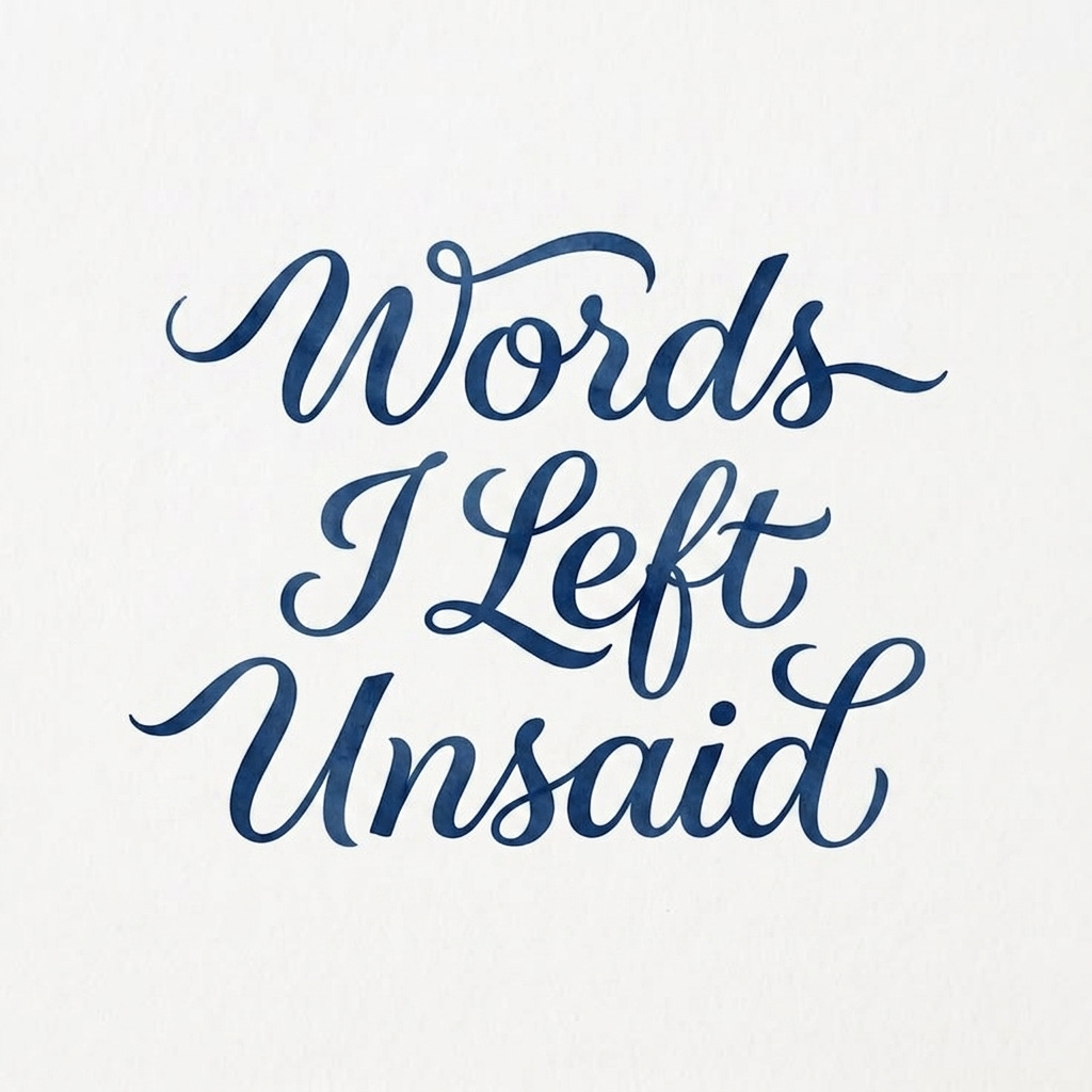 Words I Left Unsaid