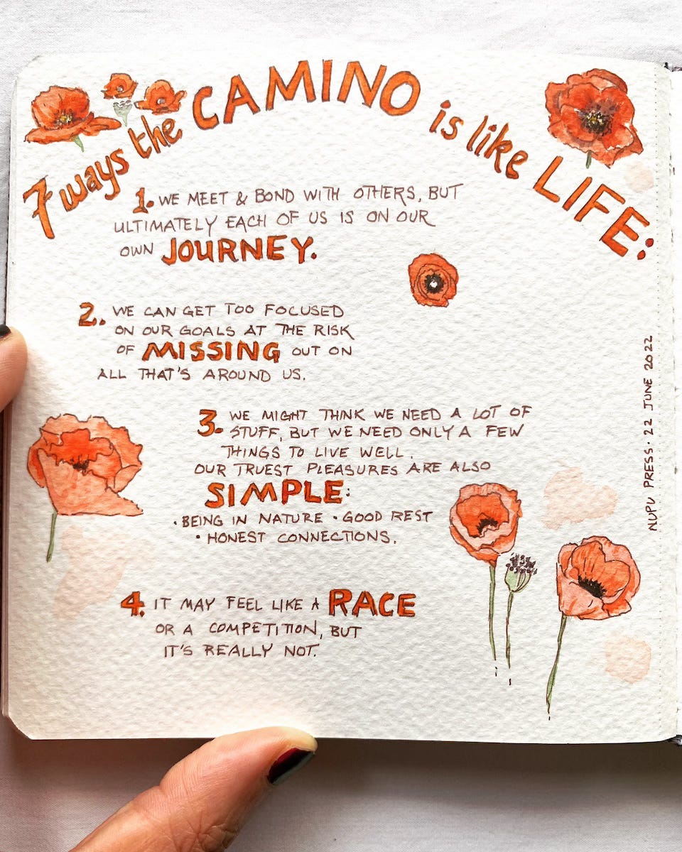 nupu–press–camino–diary–2022