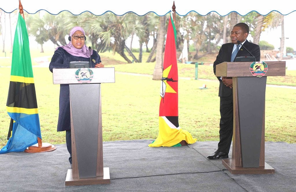 Mozambican President Nyusi: The Problem Facing Northern Province of Cabo Delgado has Expanded into Tanzania "where Terror Merchants now Operate Freely" Mozambican President Nyusi: The Problem Facing Northern Province of Cabo Delgado has Expanded into Tanzania "where Terror Merchants now Operate Freely"