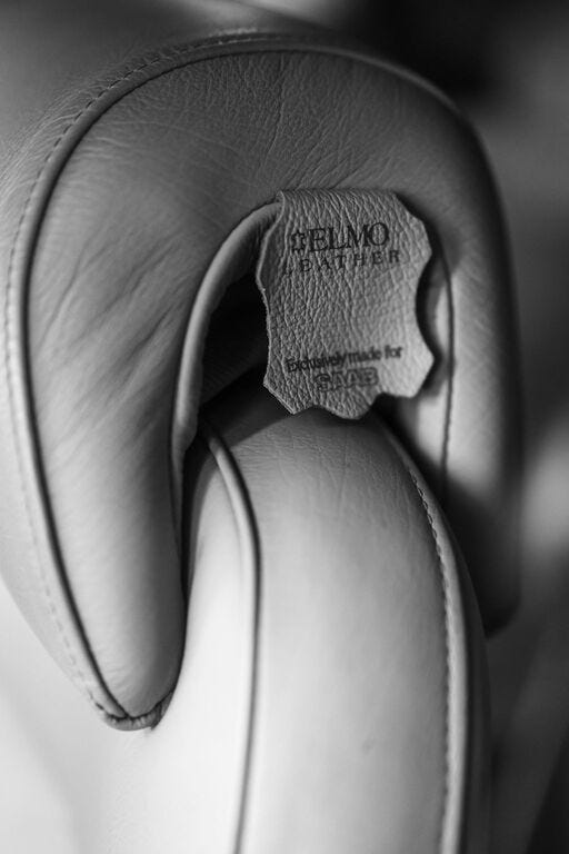 Saab cars leather supplier Elmo