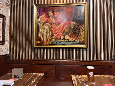Out and in at The Morris Bar