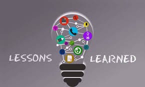 Important Lessons Learned