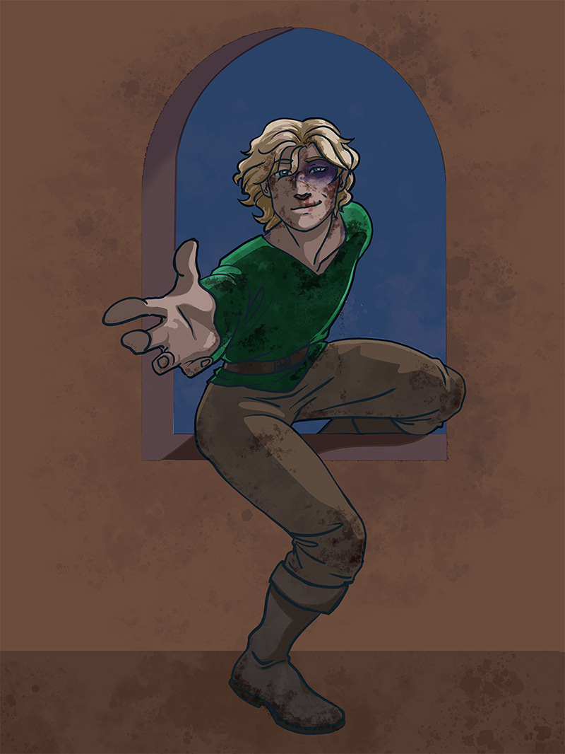 "Corin, Dark Prince Edition" digital x Hannah @bhreemfoxxe