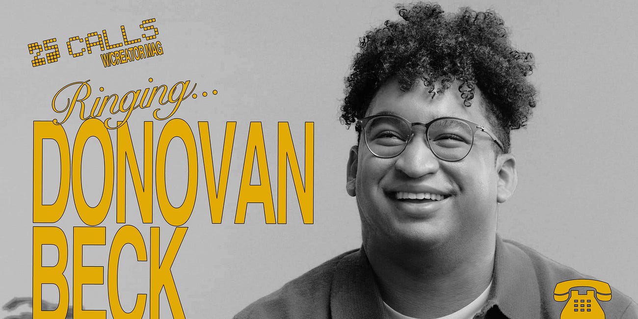 Twenty-Five Creators Talk 2025 🎊