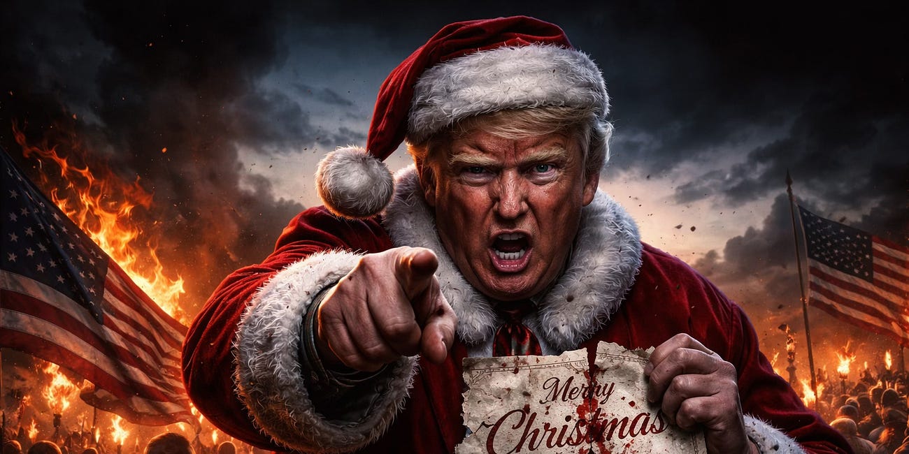 Trump’s Christmas message "Scum" wasn’t just offensive. It was a warning.