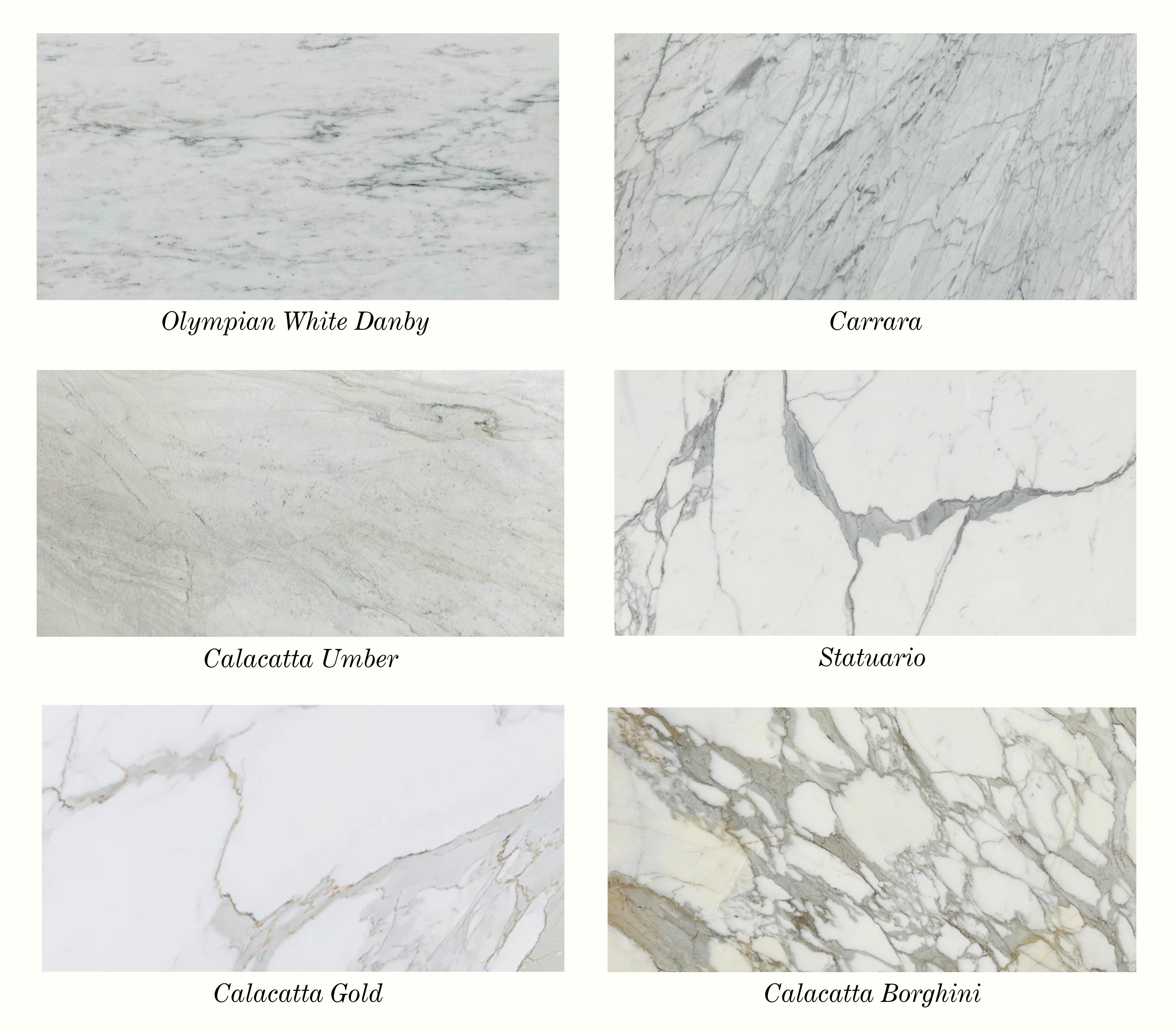 Types Of Marble