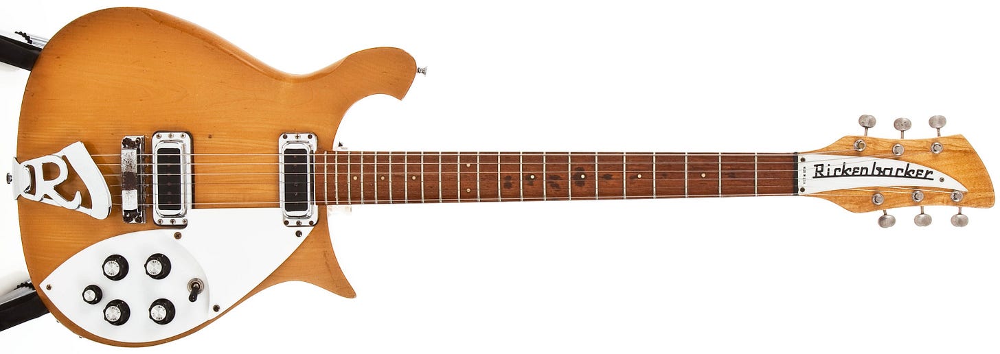 Refinished 1969 615 with first gen Higains (and replacement “R” tailpiece)